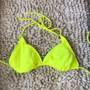 highlighter yellow swim top🌞🌞